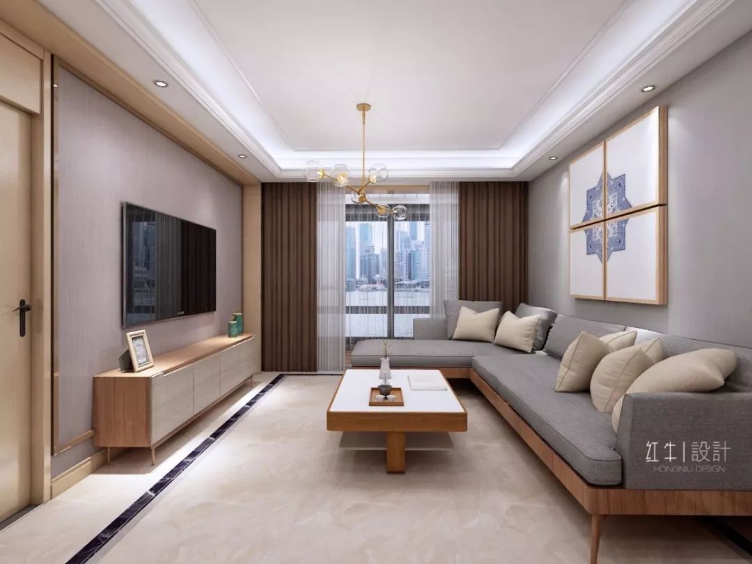 南京新都雅苑88平米現(xiàn)代簡(jiǎn)約風(fēng)格裝修  白橡木為基調(diào)01