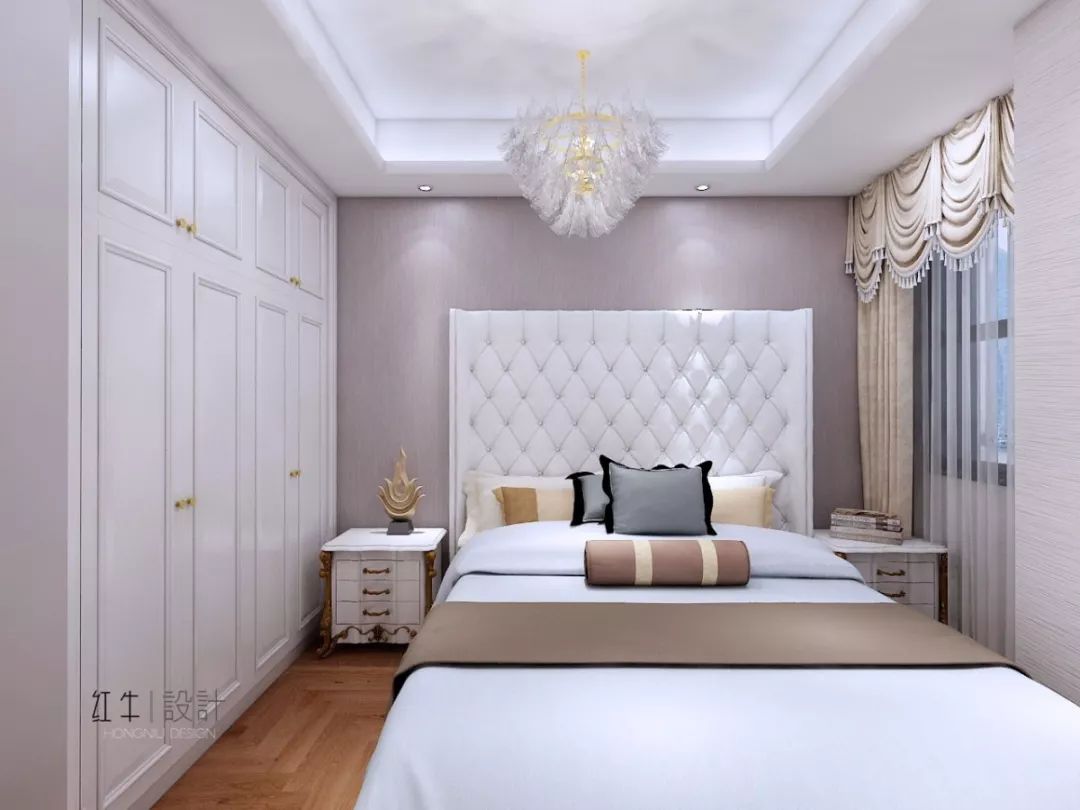 南京紫金未來城140平米簡(jiǎn)約法式風(fēng)格裝修  古典和現(xiàn)代的結(jié)合07