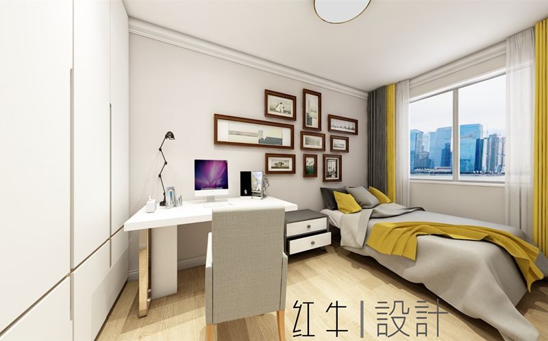 南京云南路西橋花苑79平米現(xiàn)代簡約風格裝修  溫馨浪漫07