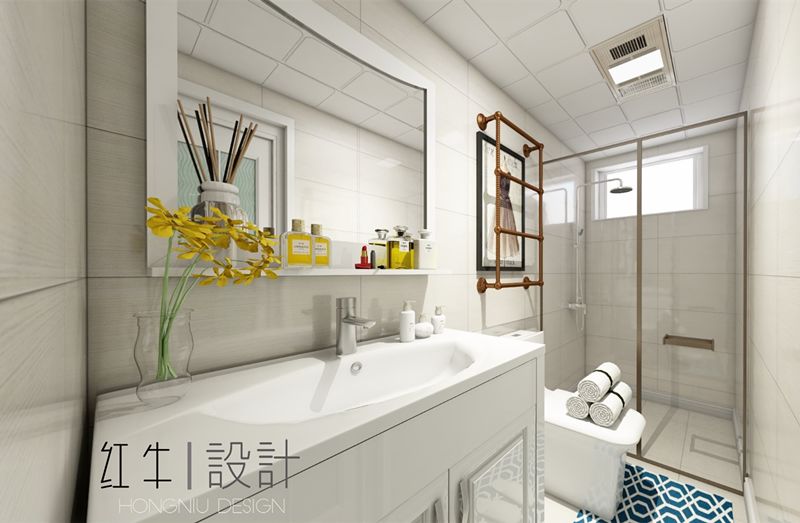 南京云南路西橋花苑79平米現(xiàn)代簡約風格裝修  溫馨浪漫09衛(wèi)生間