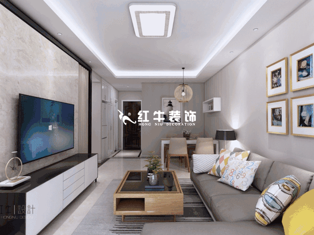 南京招商1872_89平米現(xiàn)代簡約風格裝修  簡約不簡單01