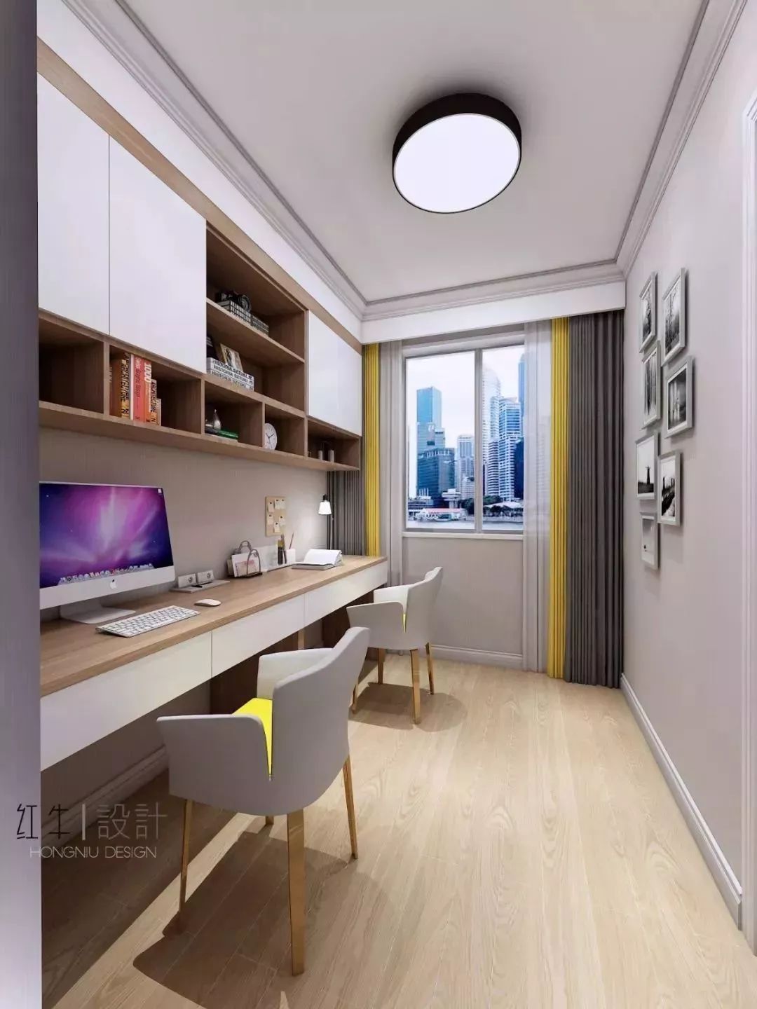 南京招商1872_89平米現(xiàn)代簡約風格裝修  簡約不簡單09