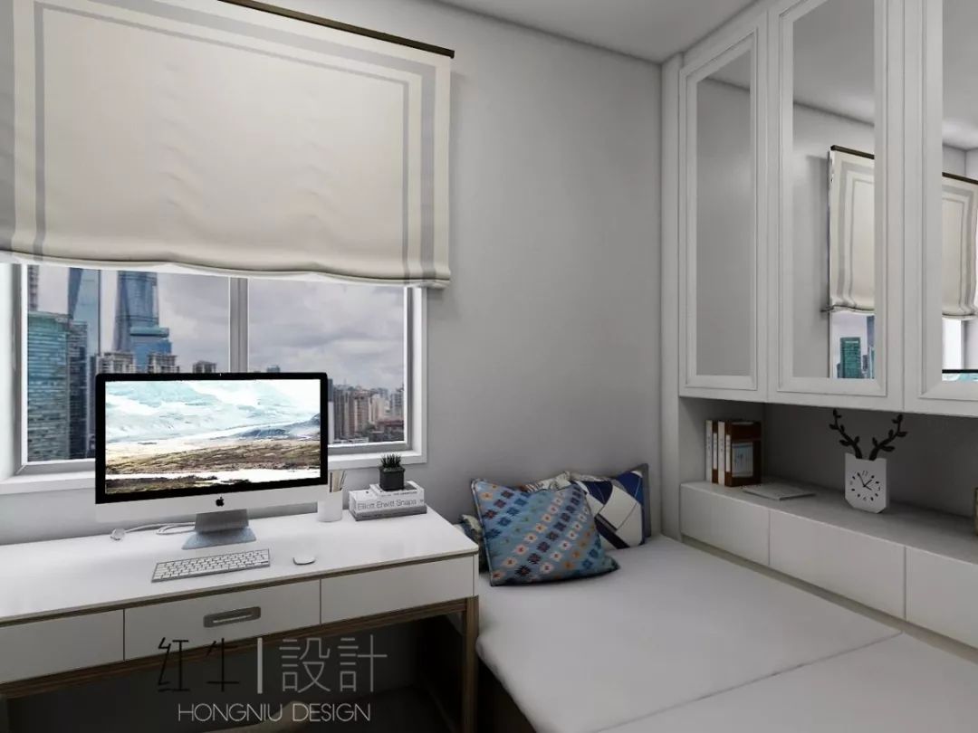 南京老房翻新--“能住”與“好住”之間，就差這點(diǎn)改變！16改造后_書房