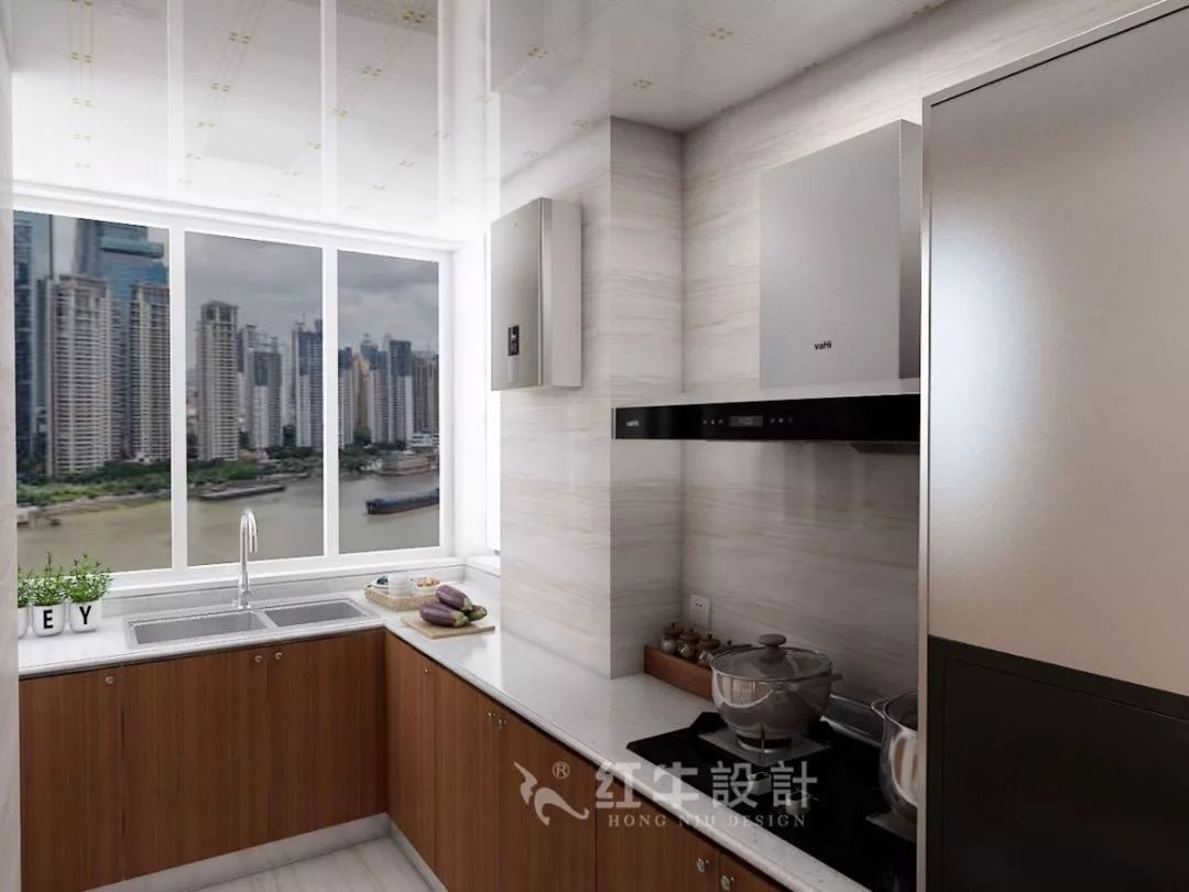 南京老房翻新--兩室一廳變一室兩廳17劉曉芳_寧工新寓60㎡現(xiàn)代中式風(fēng)格二手房裝修效果圖_廚房