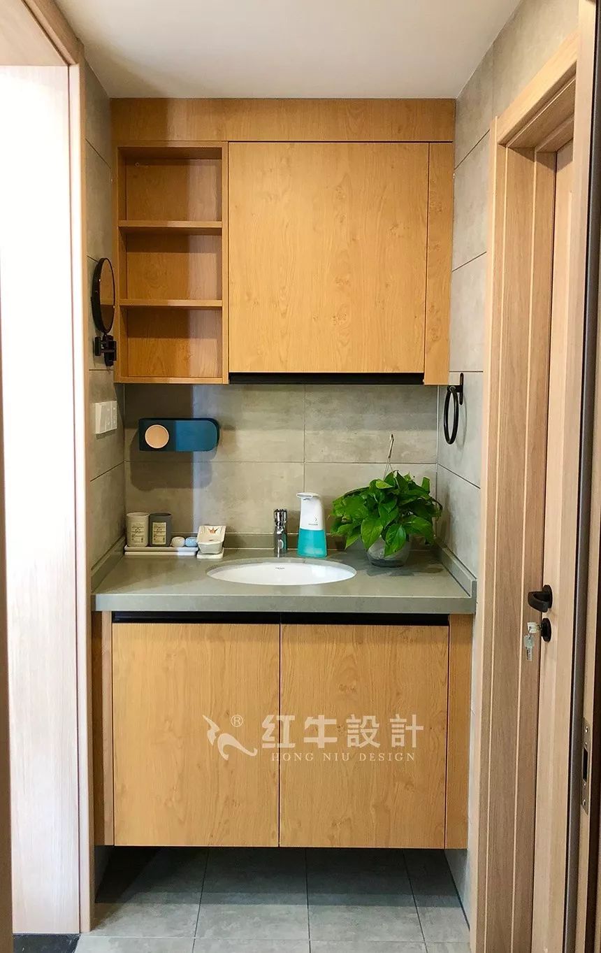 南京鳳悅北園90㎡北歐風(fēng)格--原木色與暖灰色構(gòu)造的家12