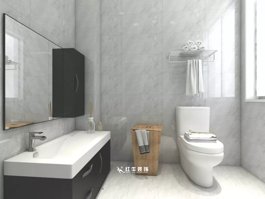 南京商苑新村120㎡現(xiàn)代簡(jiǎn)約--深淺有致的色彩搭配09衛(wèi)生間設(shè)計(jì)+logo