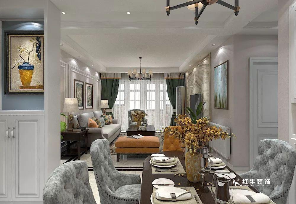 南京萬科光明城市115㎡簡美風(fēng)格--適合三代人的家居環(huán)境05餐廳設(shè)計(jì)+logo