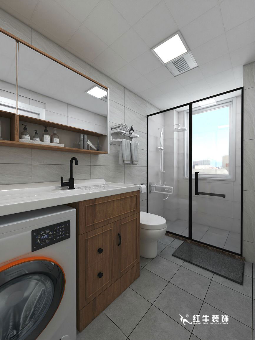 蔣琛_九條巷106㎡現(xiàn)代風(fēng)“養(yǎng)老房”裝修，給設(shè)計做減法！10衛(wèi)生間+logo