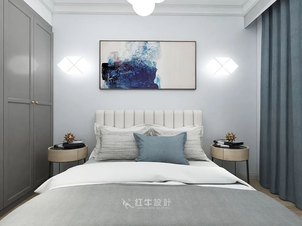 朱明琪_禧和苑89㎡北歐風(fēng)格--經(jīng)典小三房設(shè)計(jì)08主臥設(shè)計(jì)