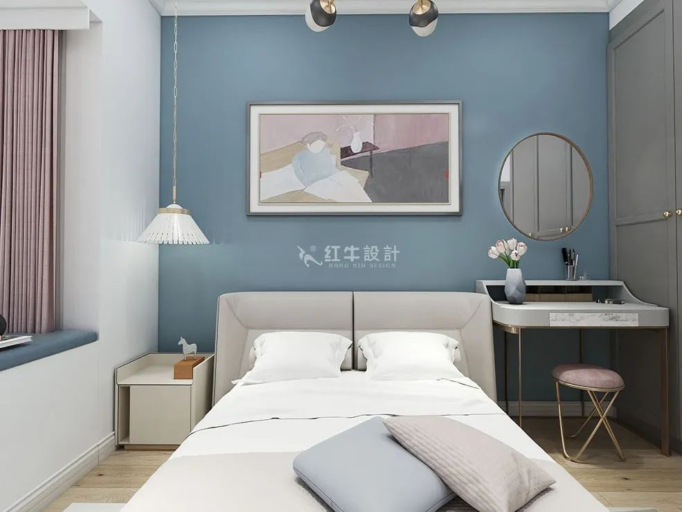 朱明琪_禧和苑89㎡北歐風(fēng)格--經(jīng)典小三房設(shè)計(jì)09客臥設(shè)計(jì)
