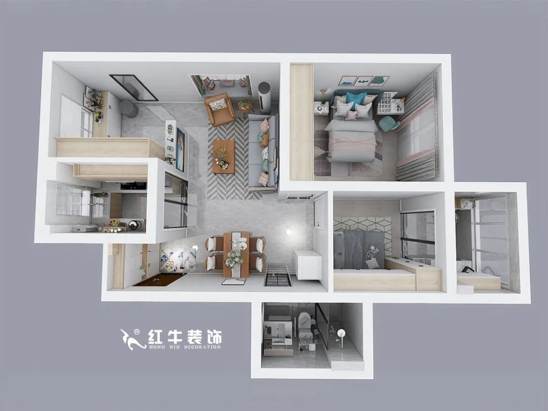 “小戶型”客廳難布局？學(xué)會這幾點(diǎn)，你家也能“大放異彩”！
