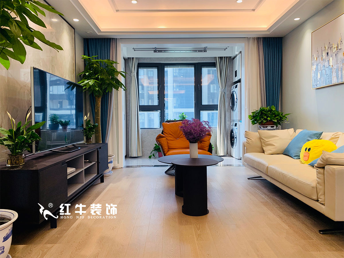 陸利民_保利國際社區(qū)3-2703-115㎡-現代風格（3室2廳1廚2衛(wèi)2陽臺￥183429）01客廳