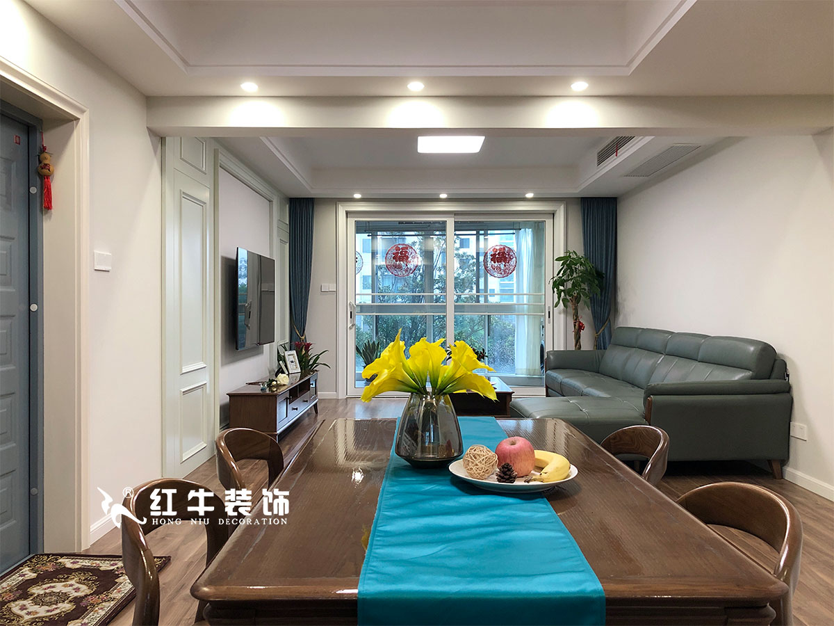 【實(shí)景案例】劉萍萍_明月港灣-108㎡-簡約風(fēng)格_全包14