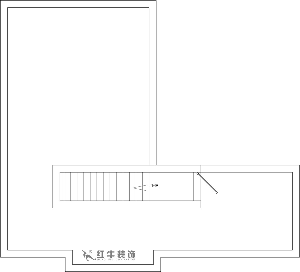 【實(shí)景案例】余瑋_棲園-200㎡-輕奢風(fēng)格_4室3廳3衛(wèi)（新房裝修）_全包35萬(wàn)00_05頂樓則是全敞開(kāi)式露臺(tái)，提供很大的綠植場(chǎng)地。