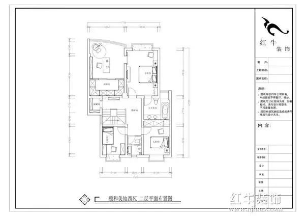 紅牛設計 · 大宅--260㎡ · 東南亞風格 · 頤和美地西園11