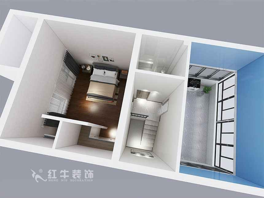 陸利民_香地美舍602-156㎡-新中式風格_5室2廳3衛(wèi)（新房裝修）_定制家￥208000_全包25萬00_16四樓鳥瞰圖