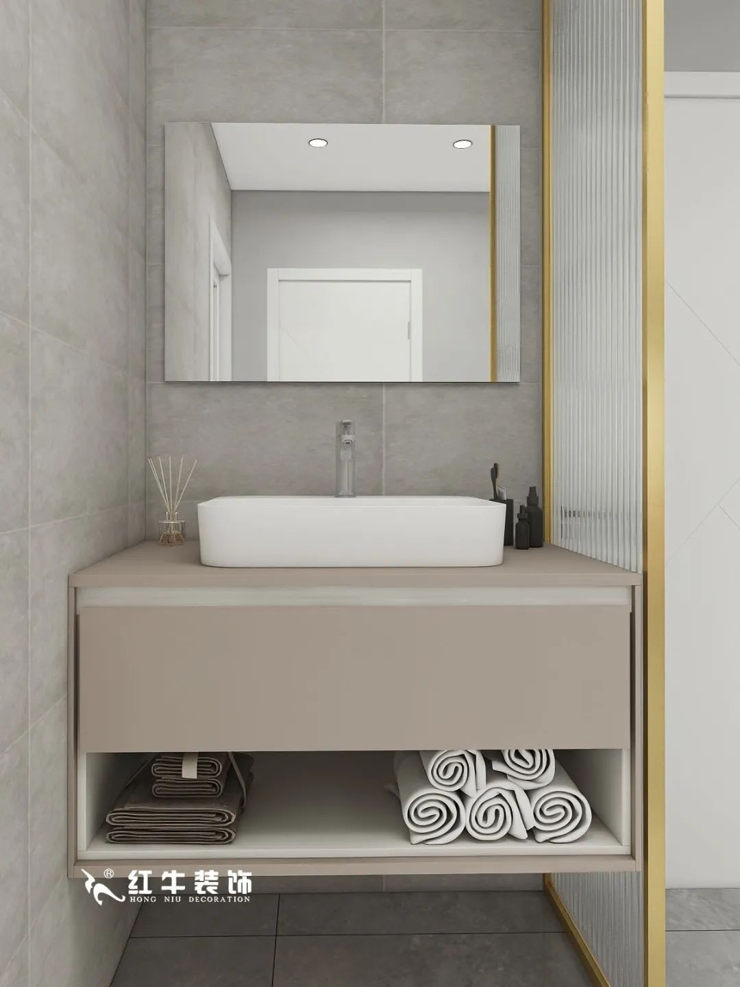 劉萍萍_仙龍灣山莊90㎡輕奢風(fēng)格｜加入一點(diǎn)金屬線條，這個(gè)家高級又溫柔！11