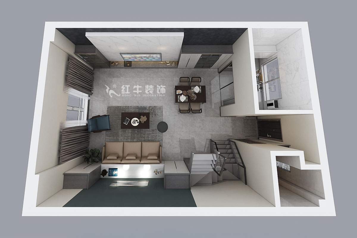 郭志成｜銀城千花溪3-505-130㎡-現(xiàn)代簡約風格｜3室2廳2衛(wèi)｜新房裝修｜定制家￥195986｜全包19