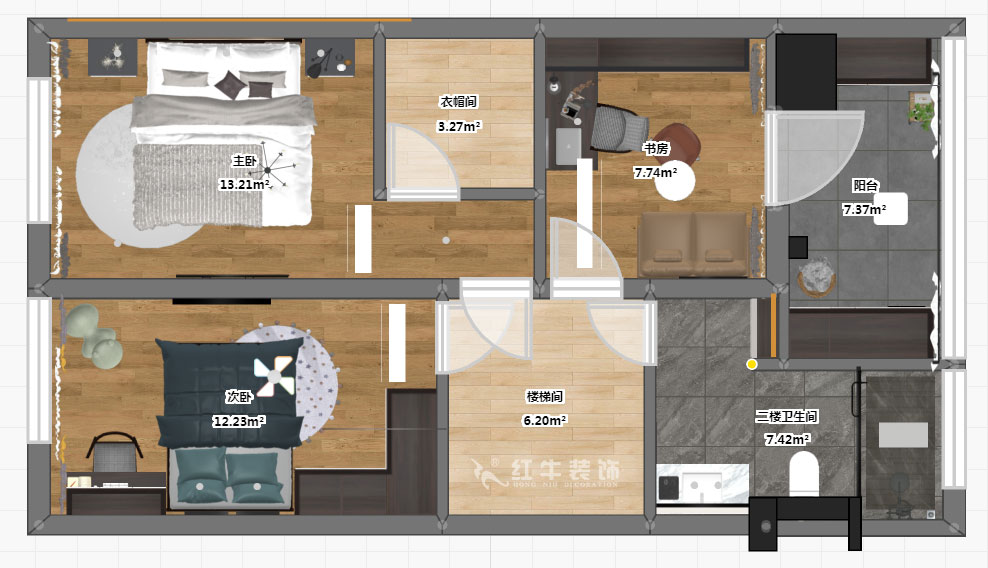 郭志成｜銀城千花溪3-505-130㎡-現(xiàn)代簡約風格｜3室2廳2衛(wèi)｜新房裝修｜定制家￥195986｜全包19
