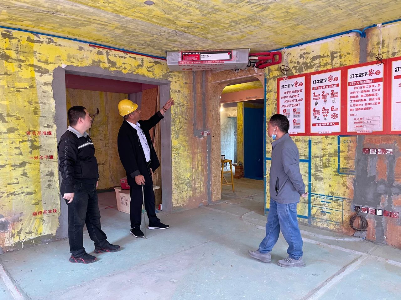 工程總監(jiān)帶隊突擊巡檢，精益求精