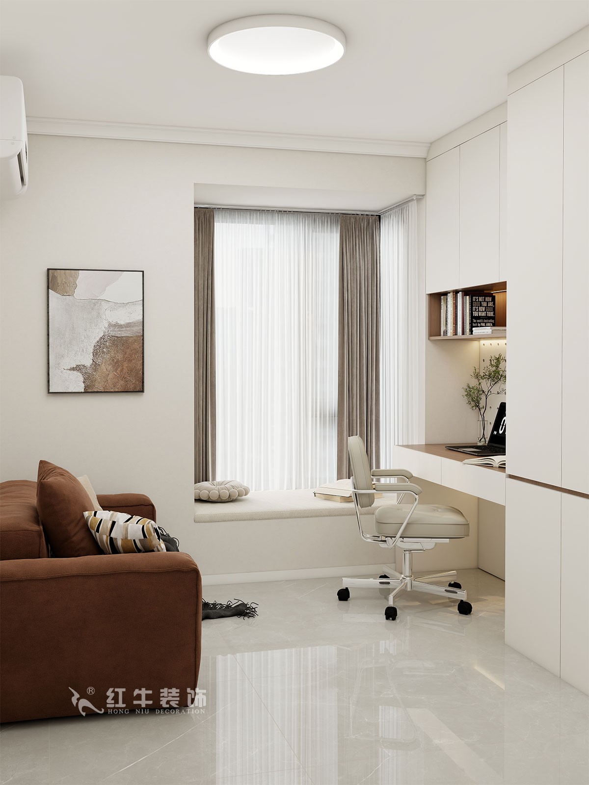 南京115㎡現(xiàn)代簡(jiǎn)約風(fēng)裝修，每一處都將“實(shí)用”和“顏值”完美兼容！