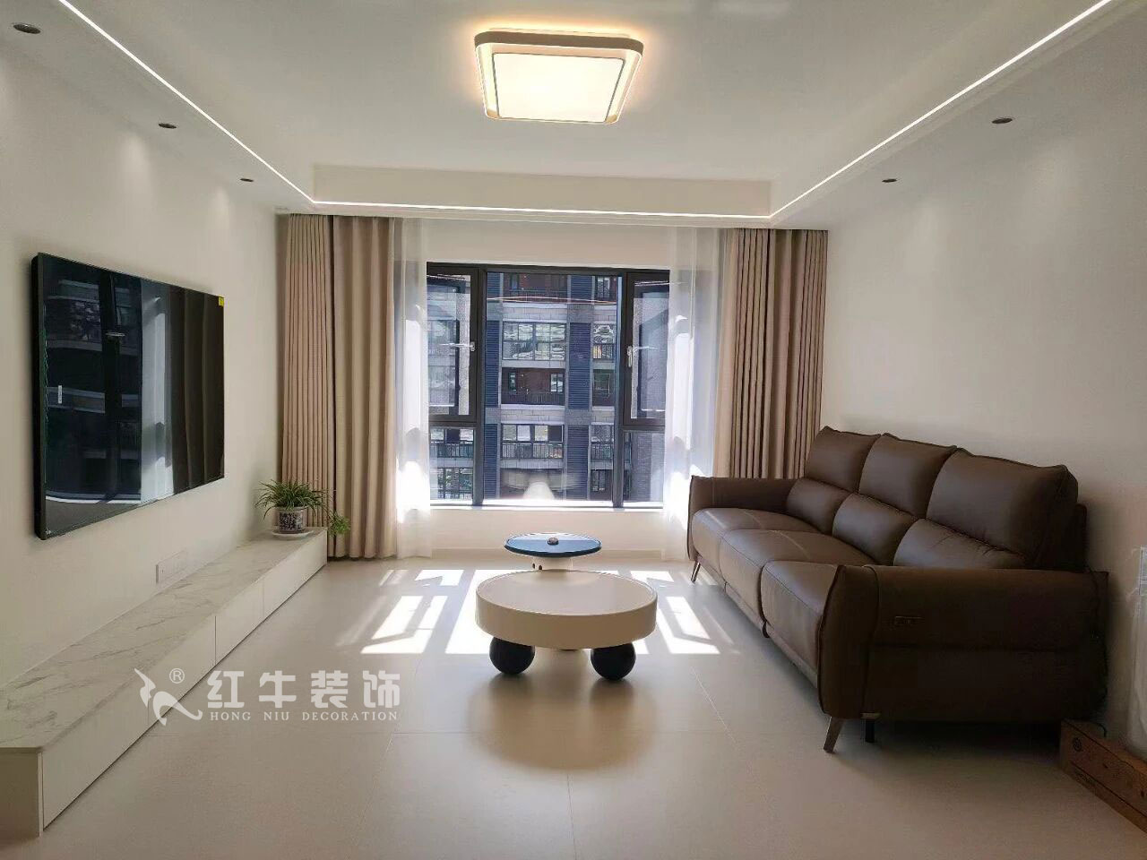 【實(shí)景落地】南京148㎡婚房裝修，實(shí)景比效果還驚艷，又一戶理想家完美交付！03實(shí)景圖1280x960